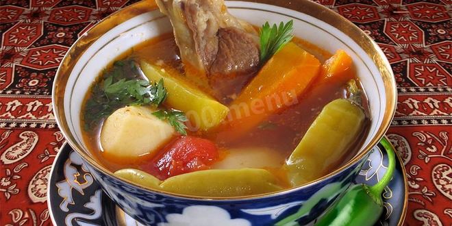 Рецепт классической шурпы из говядины