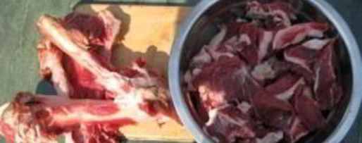 Шаг 1: шурпы из баранины на костре