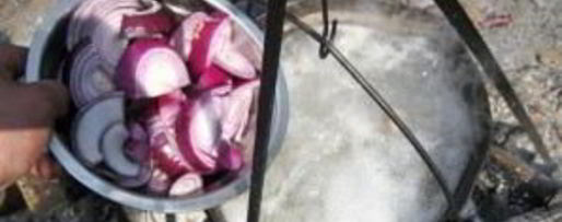 Шаг 4: шурпы из баранины на костре