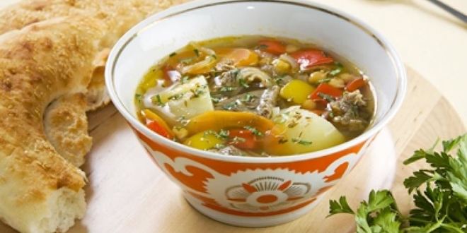 Рецепт шурпы из баранины с нутом