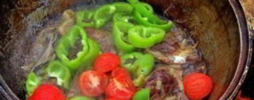 Шаг 3: шурпы из баранины в казане