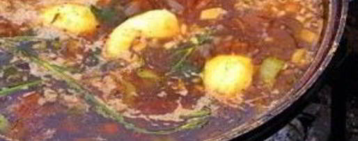 Шаг 7: шурпы из баранины в казане