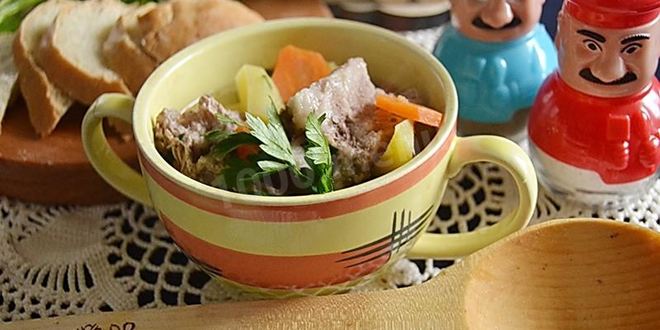 Рецепт шурпы из баранины в мультиварке