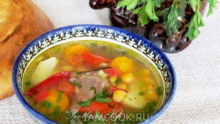 Рецепт Шурпы из баранины
