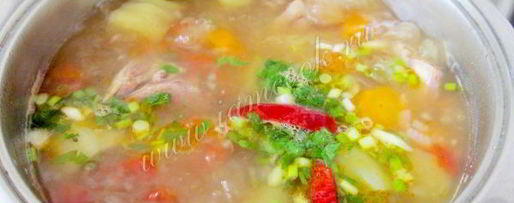 Шаг 10: шурпы из баранины