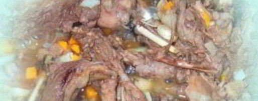 Шаг 6: шурпы из дичи