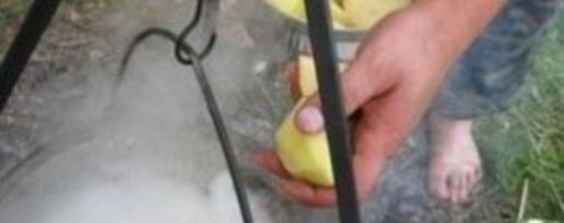 Шаг 4: шурпы из говядины на костре