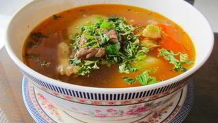 Рецепт Шурпы из говядины с нутом