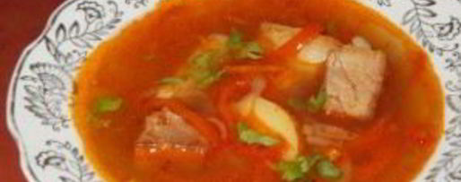 Шаг 4: шурпы из конины