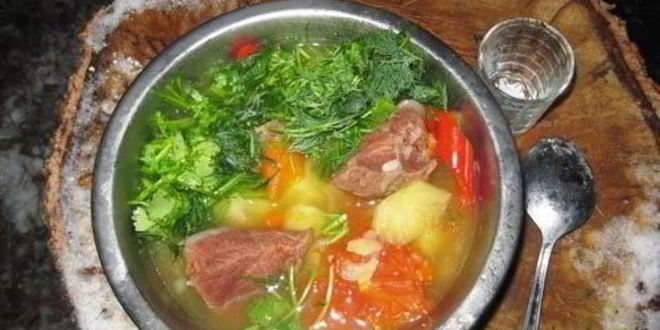 Рецепт шурпы из лосятины