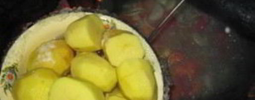 Шаг 7: шурпы из лосятины