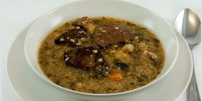 Рецепт шурпы из оленины
