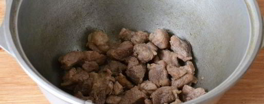 Шаг 2: шурпы из свинины