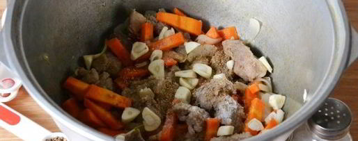 Шаг 5: шурпы из свинины