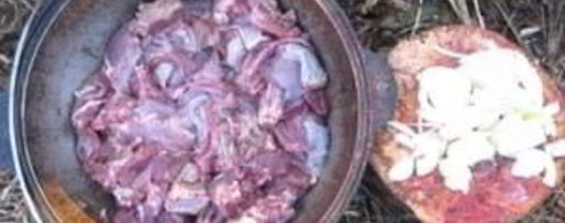 Шаг 1: шурпы из зайца