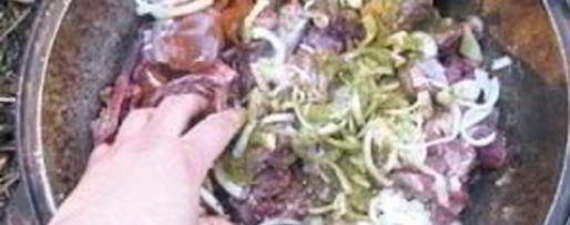 Шаг 3: шурпы из зайца