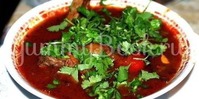 Рецепт шурпы ковурма