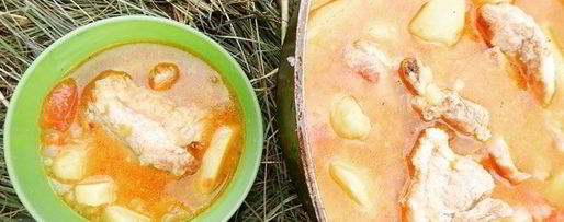 Шаг 4: шурпы на костре