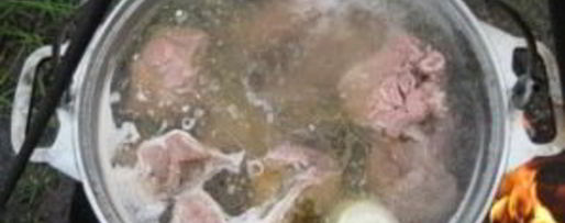 Шаг 4: шурпы охотничья