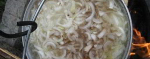 Шаг 5: шурпы охотничья