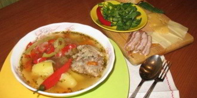 Рецепт шурпы по-чувашски