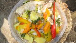 Рецепт Шурпы с баклажанами