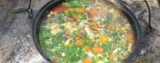 Шаг 11: шурпы с баклажанами