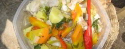 Шаг 12: шурпы с баклажанами