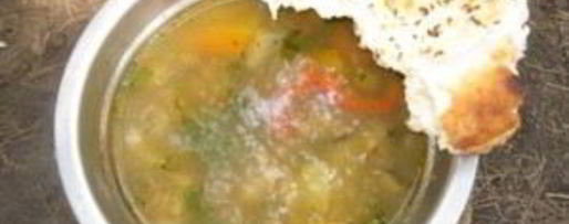 Шаг 13: шурпы с баклажанами