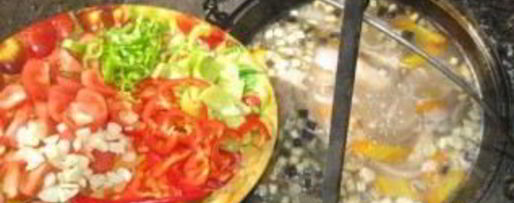 Шаг 7: шурпы с баклажанами