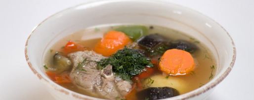 Шаг 5: шурпы с баклажаном