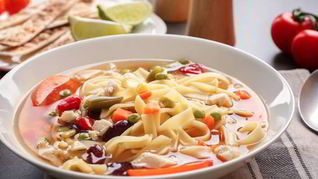 Рецепт Шурпы с фасолью