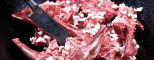 Шаг 1: шурпы в казане