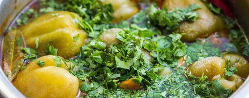 Шаг 10: супа с фаршированными перцам дулма-шурпа