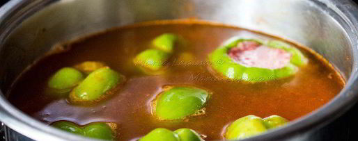 Шаг 8: супа с фаршированными перцам дулма-шурпа