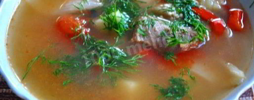 Шаг 8: вкусного супа шурпа на костре в казане