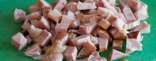 Шаг 6: сливочного супа с копченой курицей