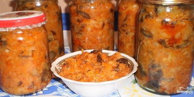 Рецепт грибной солянки на зиму в мультиварке