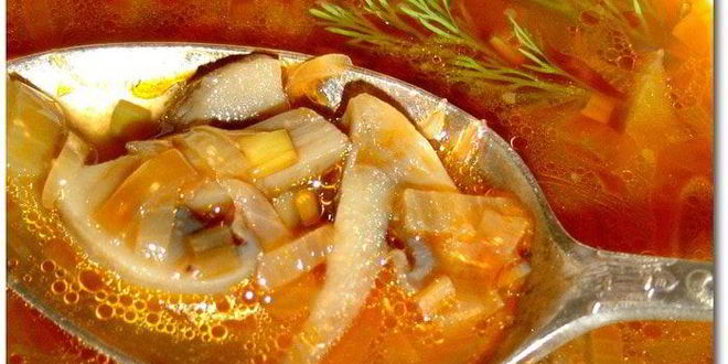 Рецепт грибной солянки