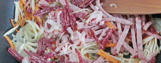 Шаг 3: классической солянки