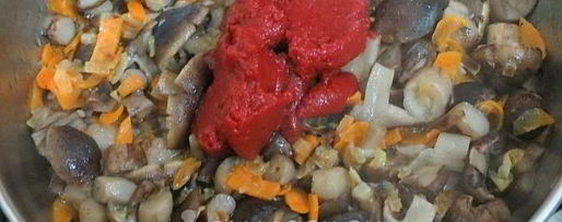 Шаг 7: постной солянки с грибами и капустой