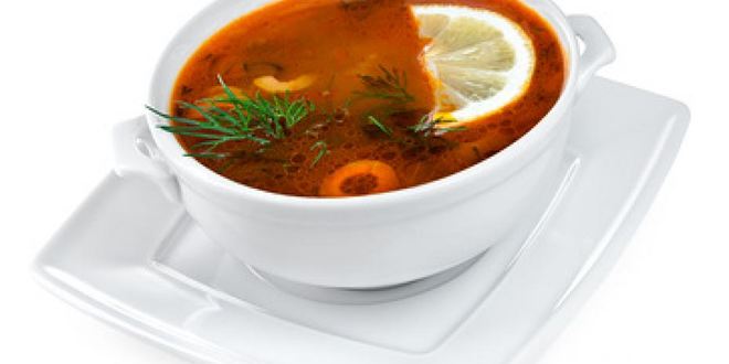 Рецепт рыбной солянки