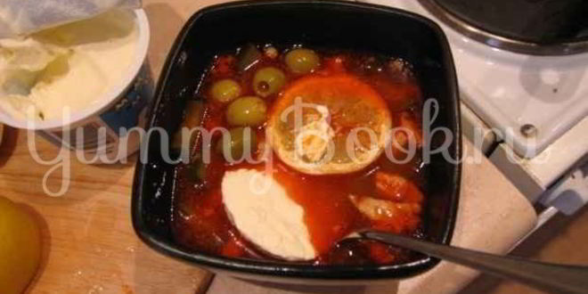 Рецепт сборной мясной солянки