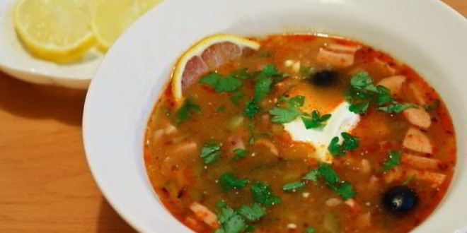 Рецепт сборной солянки