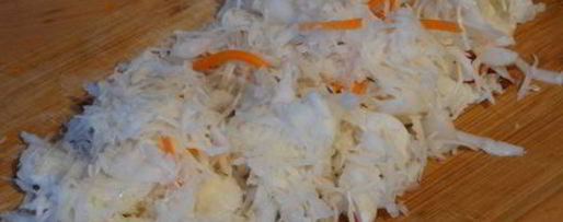 Шаг 7: солянки из квашенной капусты с грибами