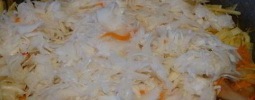 Шаг 8: солянки из квашенной капусты с грибами