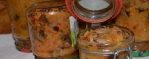 Шаг 3: солянки из квашеной капусты с грибами на зиму