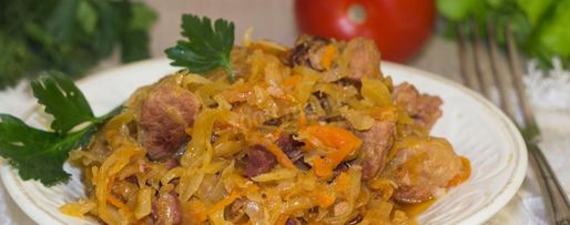 Шаг 13: солянки из квашеной капусты с мясом