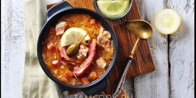 Рецепт солянки из квашеной капусты