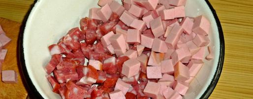 Шаг 4: солянки классической с колбасой